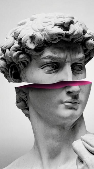 Esculturas, lienzos, pósteres y pinturas