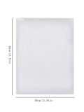 Clothing Zipper Bag-Clear-40 * 30cm-10 pcs