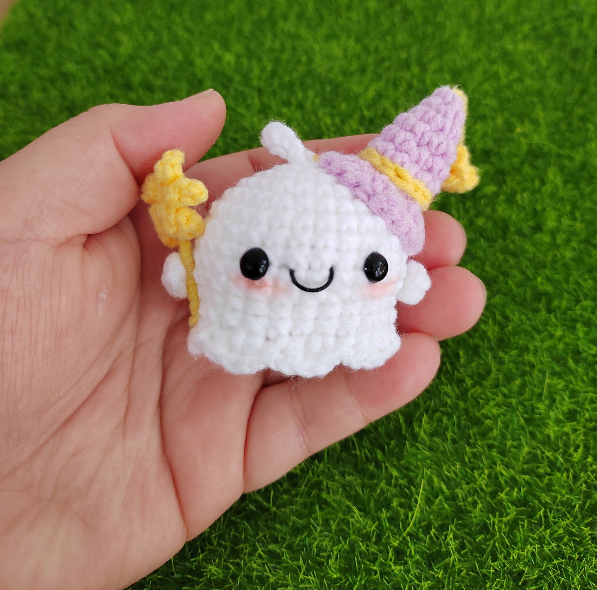Little Ghost Pendant-Purple-1 pack