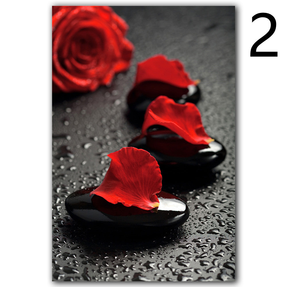 Lámina Decorativa Orquídea Spa Póster Cuadro de Pared