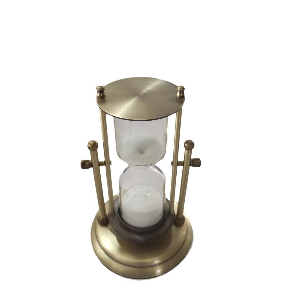Temporizador Creativo de Reloj de Arena de Madera de 15 Minutos para Decoración de Escritorio y Sala de Estudio