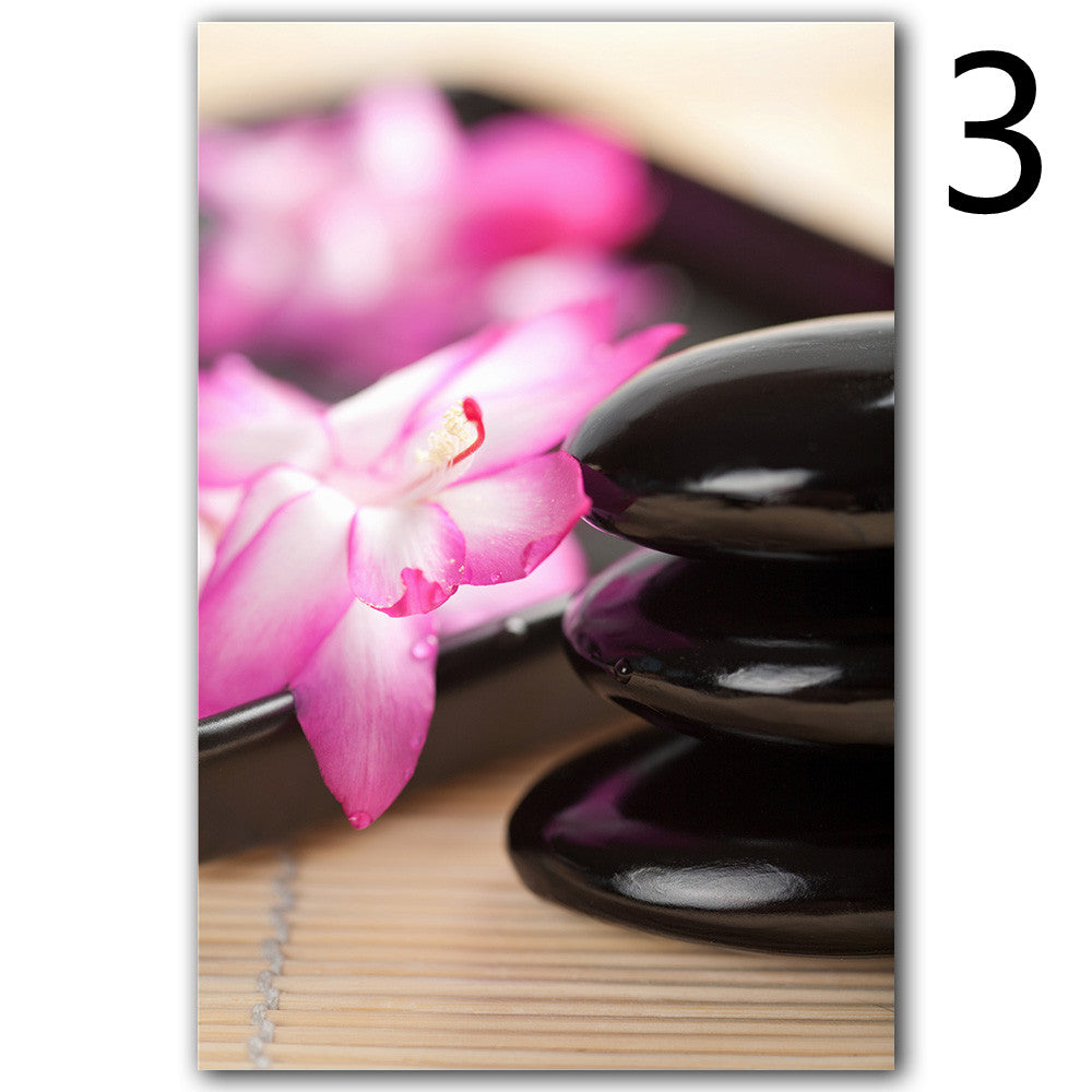 Lámina Decorativa Orquídea Spa Póster Cuadro de Pared