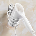 Hair dryer rack-silver