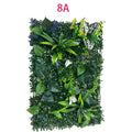 Green Plant Wall Panels Artificial Plant Wall Decoration Biological Plant Wall for Outdoor Garden Wedding Wall Fence Decoration