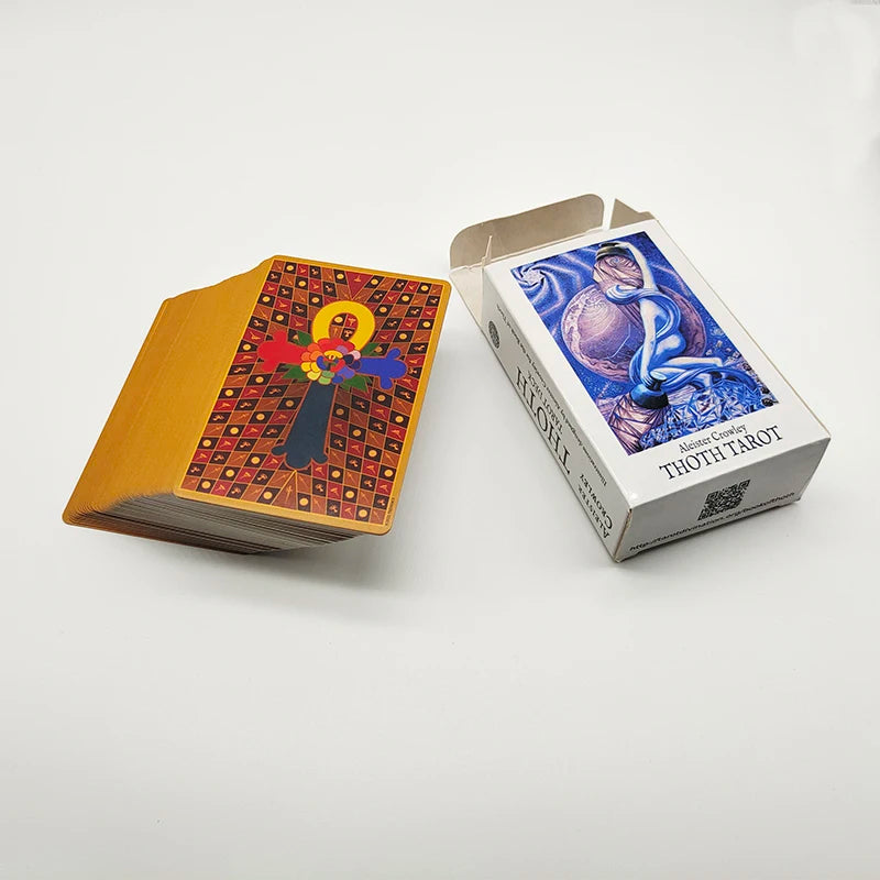 Aleister Crowley Luxe 80 cartas predictivas El Gran Tarot de adivinación THOTH