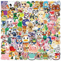 10/30/50/100 autocollants mignons Game Animal Crossing Graffiti, décalcomanies de dessins animés pour scrapbooking, agenda, ordinateur portable, téléphone, autocollant DIY pour enfants