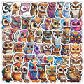 10/30/50pcs Cartoon Funny Cute Animal Owl Graffiti Creative Stickers Laptop Suitcase Notebook Stationery Sticker for Kids Toys