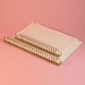 Anneaux de reliure en acier inoxydable A5 B5, 20/26 anneaux, pour cahiers, albums, journaux, fournitures de bureau et scolaires