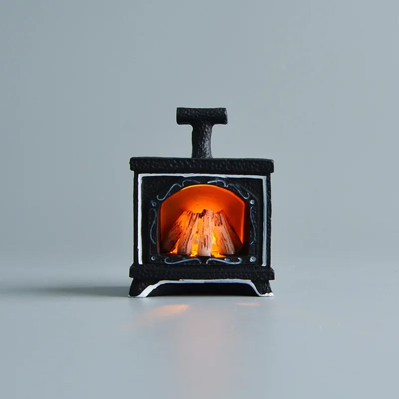 ZAKKA Miniaturas Estudio Estantería Decoración Hogar Lindo Gato de Dibujos Animados Retro Escritorio Gramófono Adorno Artesanía Accesorios Casa de Muñecas Juguete Regalo