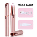 Épilateur électrique sourcils pour femme, taille-sourcils en forme de crayon, dissolvant de poils du visage pour femme, rasoirs à sourcils automatiques, couteau de poche