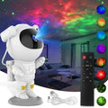 Proyector de Estrellas Galaxia Luz Nocturna Astronauta Nebulosa Estrellada Lámpara LED de Techo Regalo para Niños y Adultos para Dormitorio, Cumpleaños, Navidad