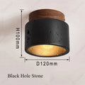 New European LED Yellow Cave Ceiling Lamp Cream Wind Corridor Porch Living Room Balcony Bedroom Lighting