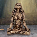 Estatua de la Diosa, Estatua de Gaia, Naturaleza de la Madre Tierra, Estatua Lunar, Estatua de Resina del Espíritu Brujo, Decoración del Hogar, Decoración del Jardín