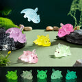 10/50 Pièces Simulation Lumineuse Résine Araignée Fée Jardin Miniatures Ornements Décoration Bricolage Fabrication de Bijoux Accessoires Sachet Surprise