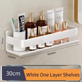 Estante de baño, estante de especias montado en la pared, estante multiusos, almacenamiento de condimentos, organizador de champú, accesorios de cocina