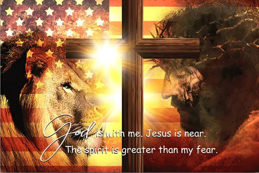 Classic Christian Wall Art Bible Jesus Lion And Warrior Oil On Canvas Posters And Prints Living Room Decoration Gifts