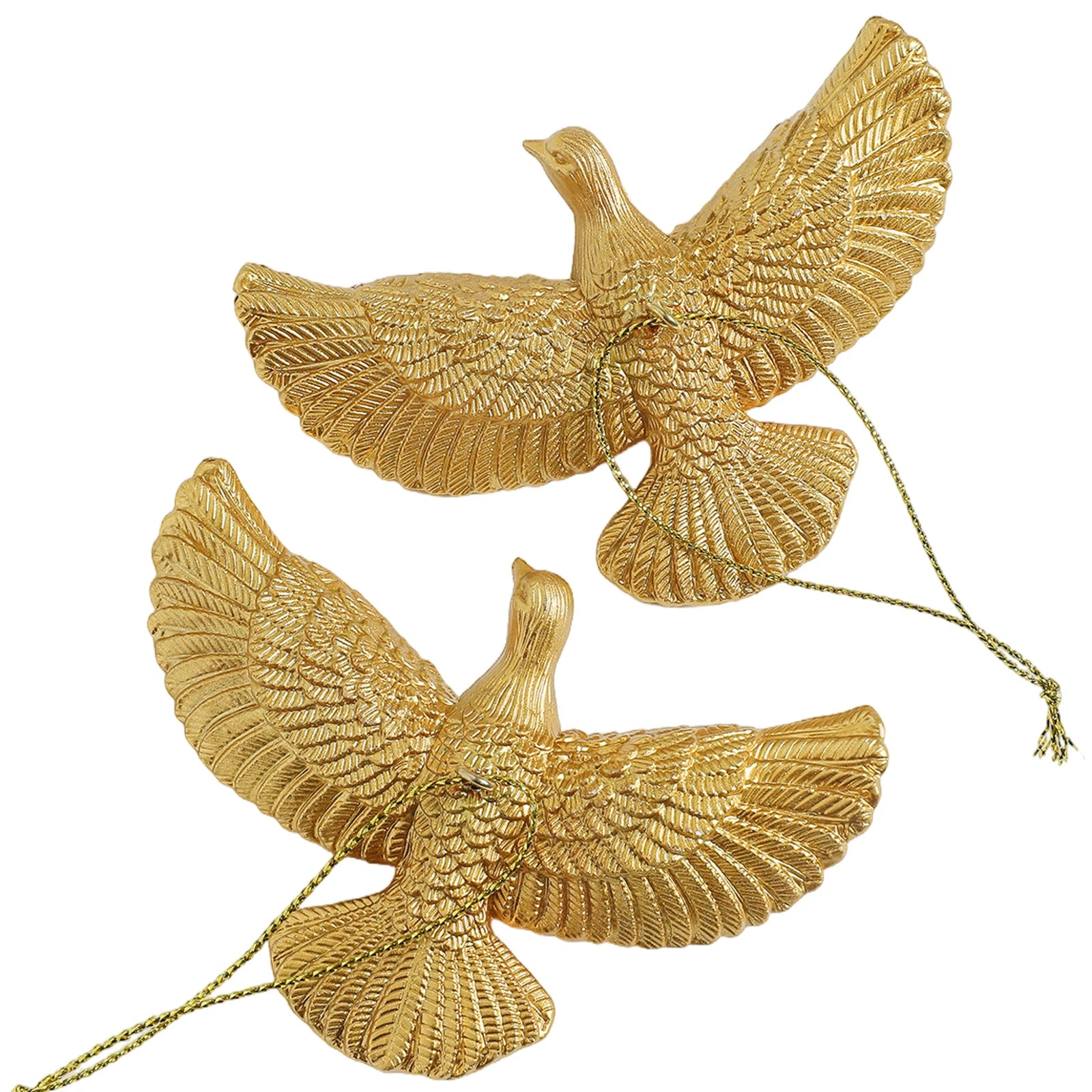 Style Colombe de l'amitié - Ornement de Noël en résine Maman, j'ai raté l'avion 2 Ornements de Noël colombes pour sapin de Noël - Meilleur cadeau pour quelqu'un de spécial