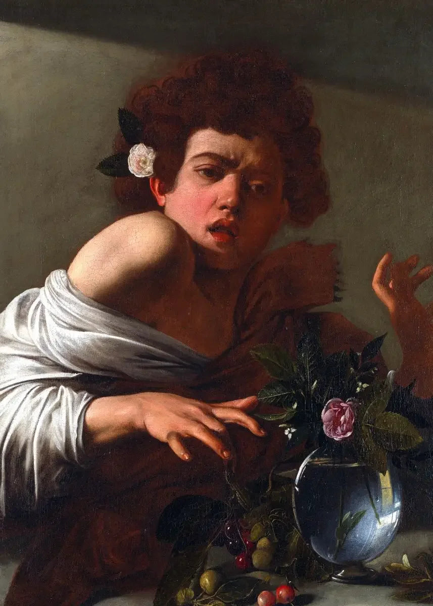 Classic, Vintage, Wall Art, Caravaggio Oil Painting, HD Canvas Printed Poster, Home Living Room Bedroom Decoration, Wall Art
