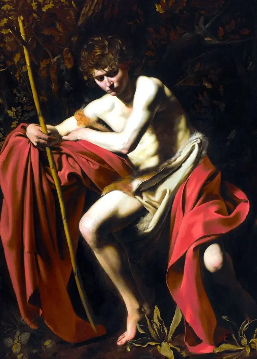 Classic, Vintage, Wall Art, Caravaggio Oil Painting, HD Canvas Printed Poster, Home Living Room Bedroom Decoration, Wall Art