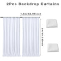 White Wedding Decoration Tulle Roll Crystal Organza Sheer Fabric For Wedding Birthday Party Backdrop Weeding Chair Sashes Decor