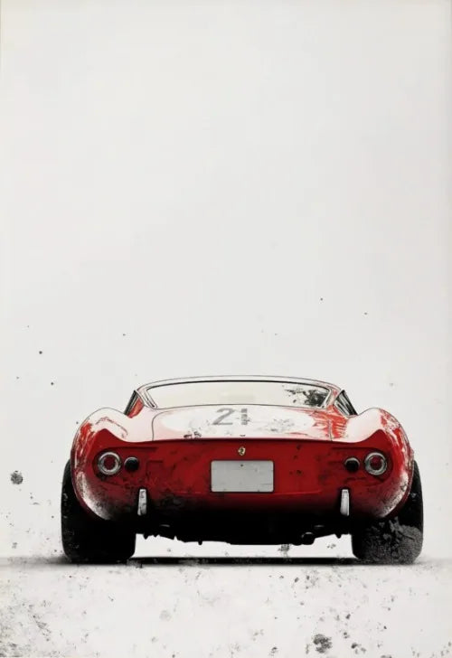 Retro Muscle Car 70s Auto Poster Classic German Car Poster Vintage Wall Art Unique Room Decoration Canvas Painting for Home Room