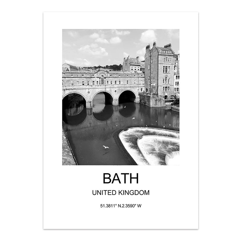 City Poster New York London Paris Wall Art for Livingroom Decoration Picture on The Wall Sheets for Paintings Canvas Home Decor