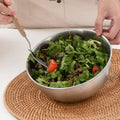 Stainless Steel Material Household with Scale Large Capacity Cooking Mixing Bowl