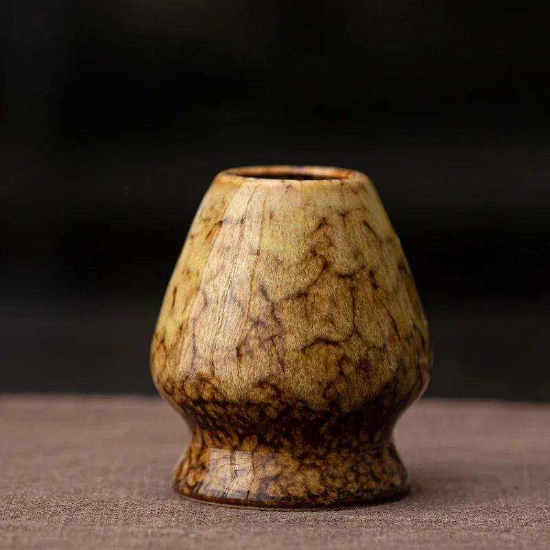 Soporte Cerámico para Batidor de Té Matcha para Comedor, Casa de Té, Ceremonia de Matcha, Soporte para Chasen de Té Verde, Cuenco, Utensilios de Té