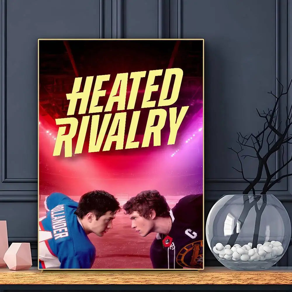 Love TV Series H-Heated R-Rivalry Poster Paintings Self Adhesive Prints Home Bedroom Living Room Decor Vintage Gift