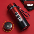Botella Termo de Acero Inoxidable de 500 ml a 1 litro con Pantalla LED de Temperatura, Botella de Agua para Té Sus304, Termo al Vacío, Vasos Portátiles