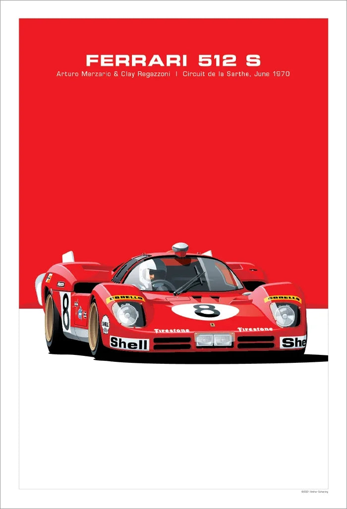 Retro Racing GTR Car Vintage Sports Car, Wall Art, HD Canvas Print Poster, Home, Room Office, Decoration Supplies