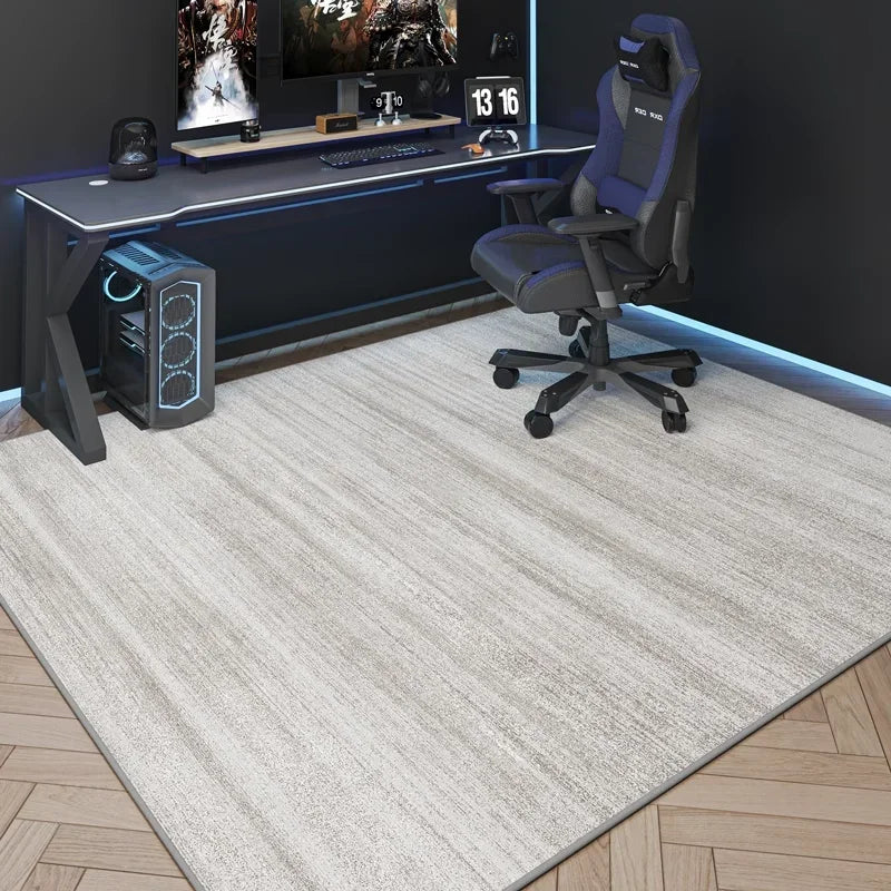 Alfombra para sala de juegos VIKAMA - Tapete para sala de estar de estilo simple - Alfombra duradera y lavable para sofá y mesa de café - Decoración del hogar