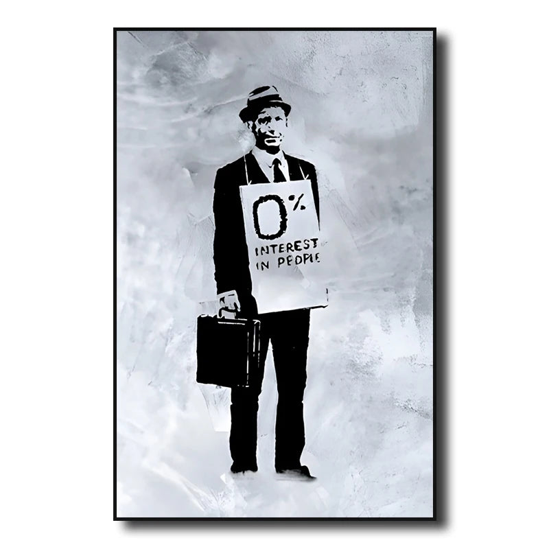 Banksy Street Graffiti Decorative Canvas Painting Girl with Balloon Art Poster Abstract Figure Mural Room Wall Decoration Prints