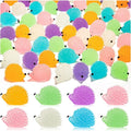 10/100PC Mini Figuras Luminosas de Resina de Erizos Que Brillan en la Oscuridad Pequeños Erizos de Resina para Casa de Muñecas, Micro Paisaje, Decoración del Hogar DIY