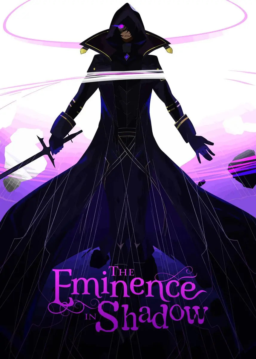 The Eminence in Shadow Anime Covers Póster Impresión en lienzo japonés Anime Arte de pared Decoración I AM ATOMIC Animación Sala de juegos Decoración