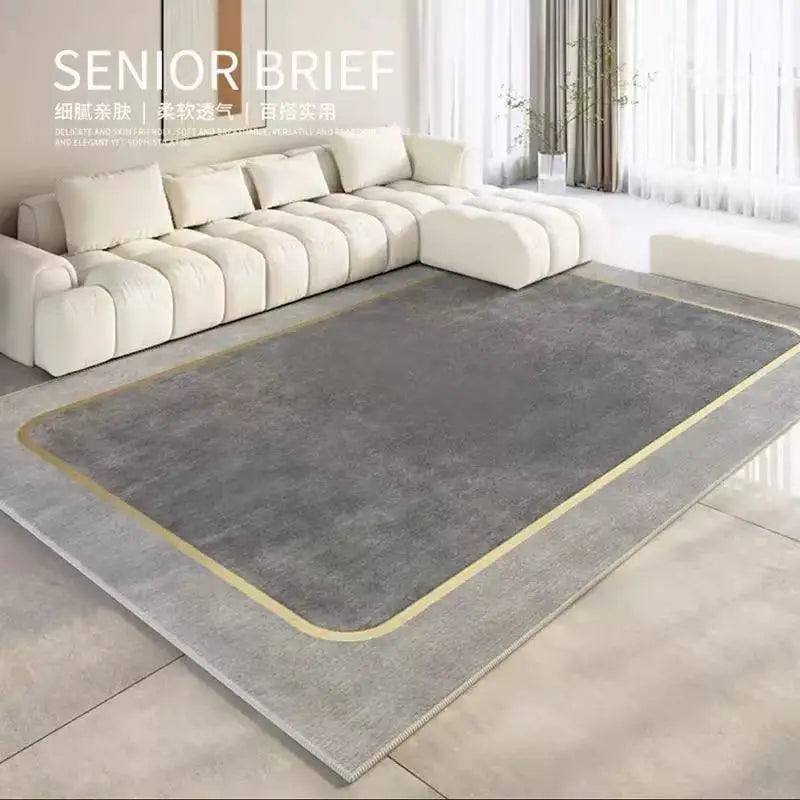 Alfombra geométrica moderna VIKAMA para salón, sofá, mesa de centro, dormitorio, armario, alfombra de gran superficie