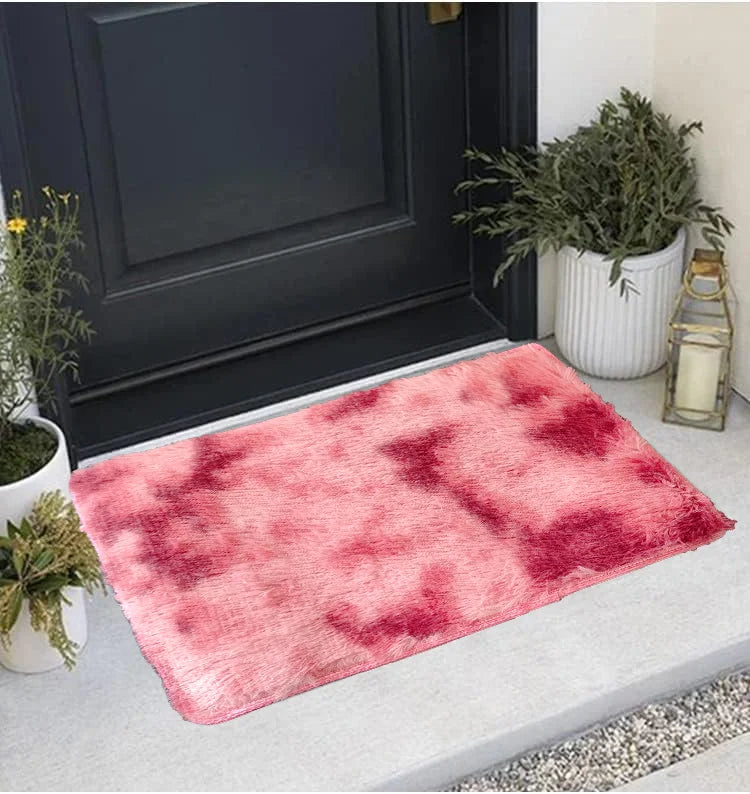VIKAMA 40*60 Felpudo Alfombrilla de Bienvenida Alfombra Suave para Sala de Estar Alfombra para Dormitorio Suave Alfombrilla Cálida de Invierno Alfombra de Habitación Decoración del Hogar