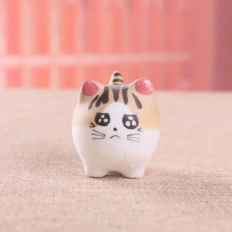 Pot de fleurs en céramique mignon chat, pots de plantes succulentes, vase, pots d'animaux de dessin animé de simulation, jardinières pour plantes d'intérieur, décoration de la maison