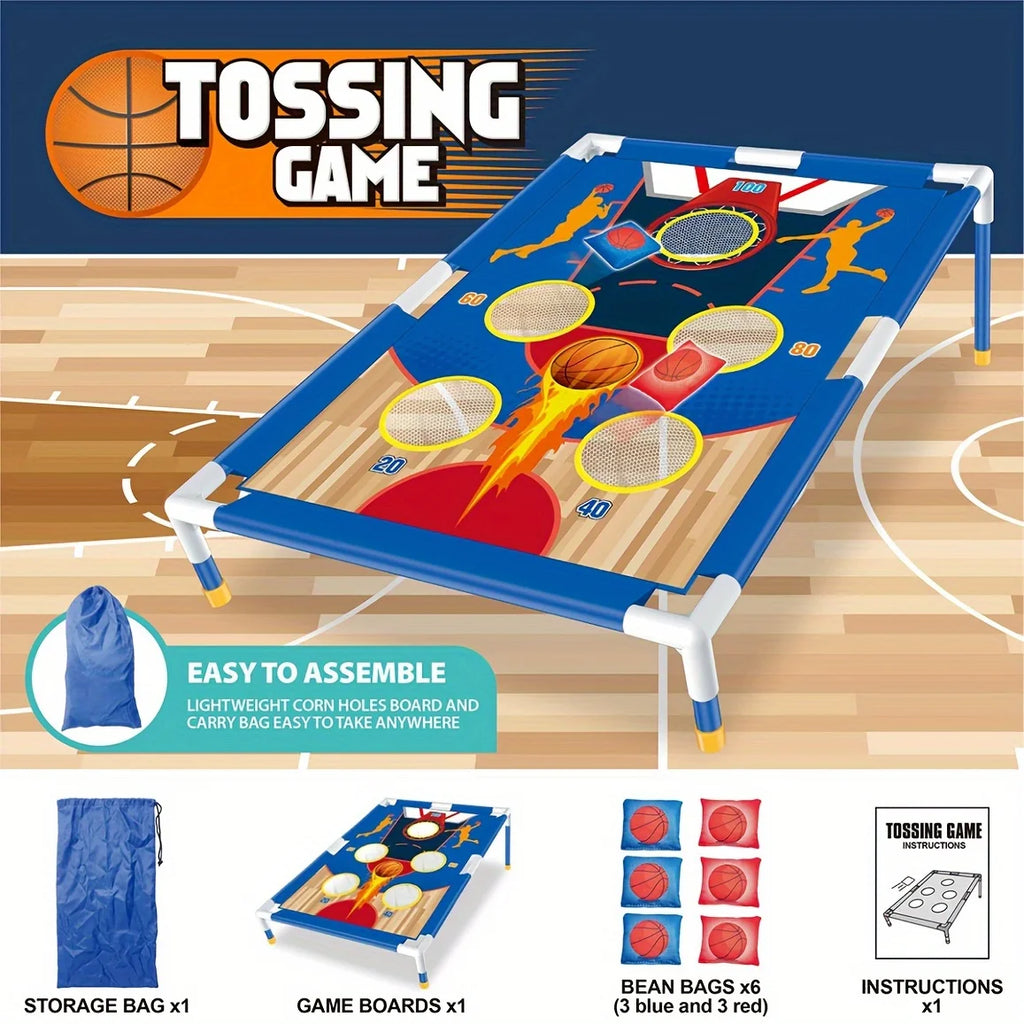 Jeu de lancer de sacs de sable, jouets portables pour adultes pour garçons et filles de 3 ans et plus, ensemble de jeu de sacs de haricots, le meilleur cadeau pour les enfants