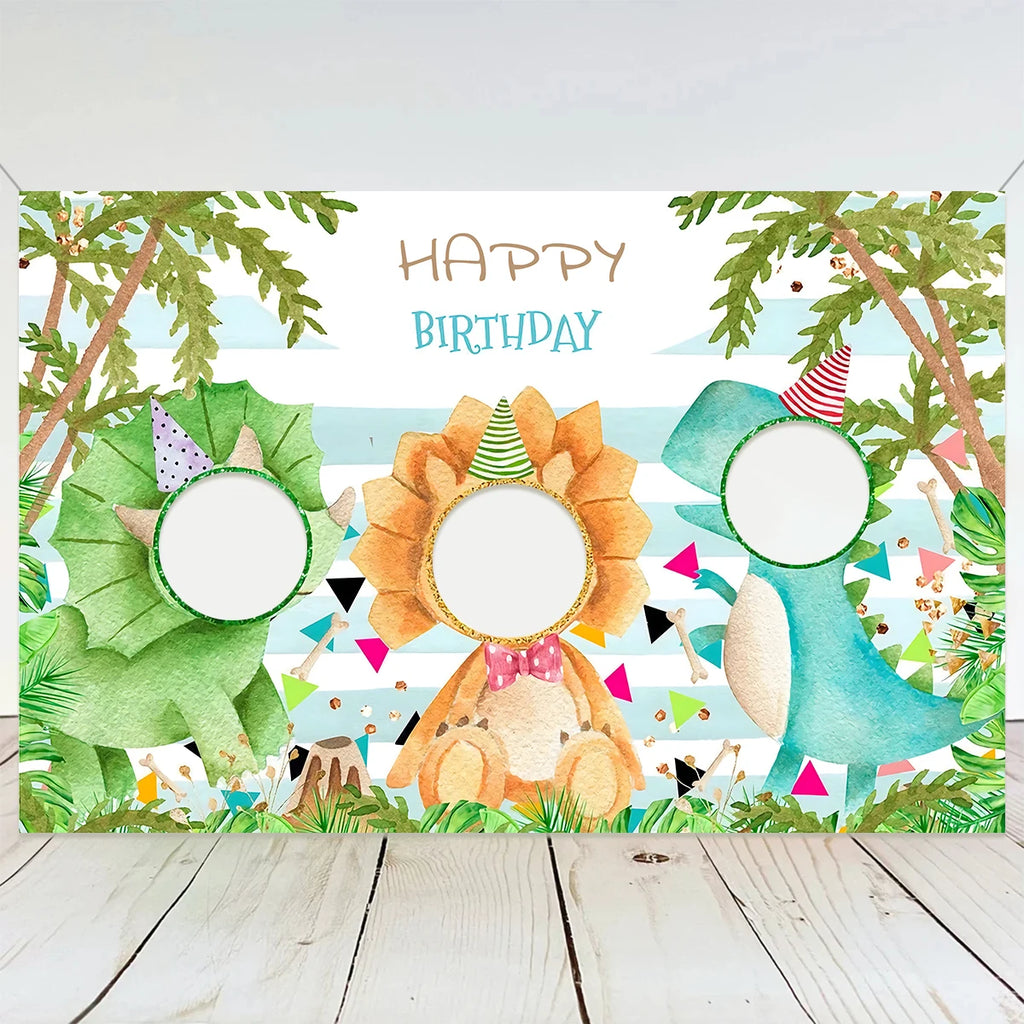 Fondo de poliéster de dinosaurio para cumpleaños, decoración de fiesta de sirena, suministros para fiesta de cumpleaños infantil, baby shower, fiesta temática bajo el mar
