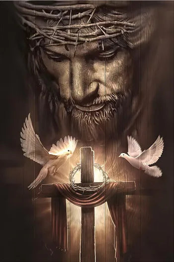 Classic Christian Wall Art Bible Jesus Lion And Warrior Oil On Canvas Posters And Prints Living Room Decoration Gifts