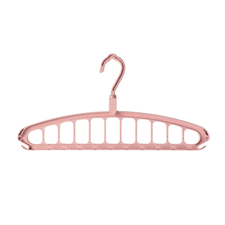 ¡1 Percha multiorificio que ahorra espacio! Plegable para el hogar/dormitorio/viajes – Apta para pantalones/camisas/faldas