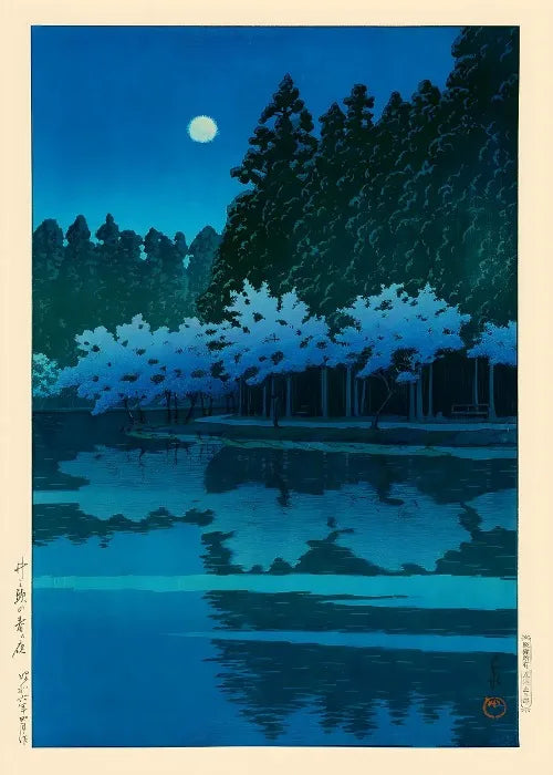 Ukiyo E Carteles Japoneses Vintage Antiguo Paisaje Japonés Bellas Artes Decoración Galería Ukiyo Impresiones Estéticas Pintura en Lienzo