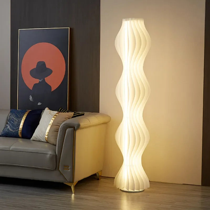 Lampadaires modernes nordiques avec jupes en herbe et LED, pour salon et chambre à coucher, éclairage décoratif, luminaires sur pied, lampes de chevet intérieures
