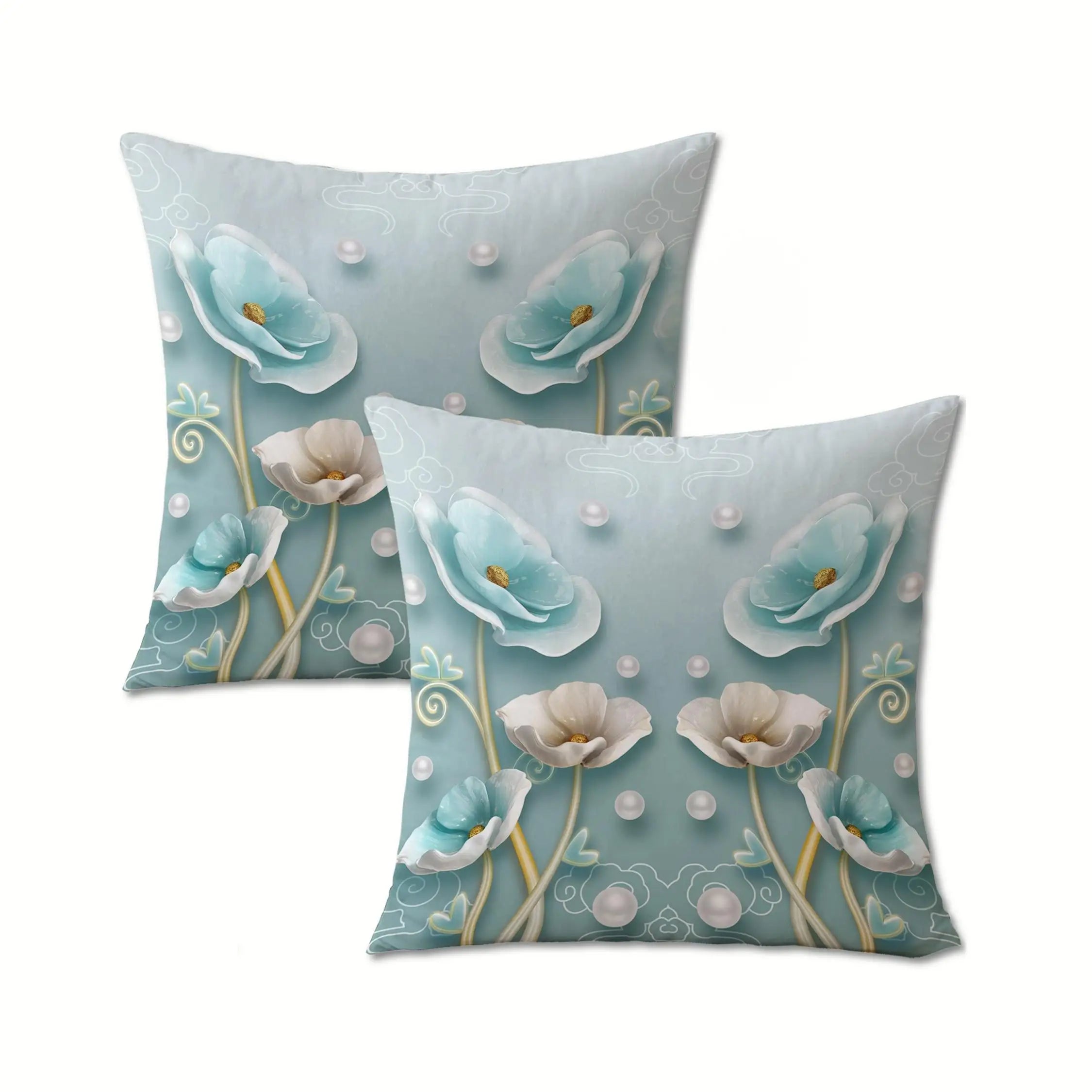 La funda de almohada con estampado floral moderno de VIKAMA es duradera y sirve como funda de cojín decorativa tanto para el hogar como para el dormitorio.