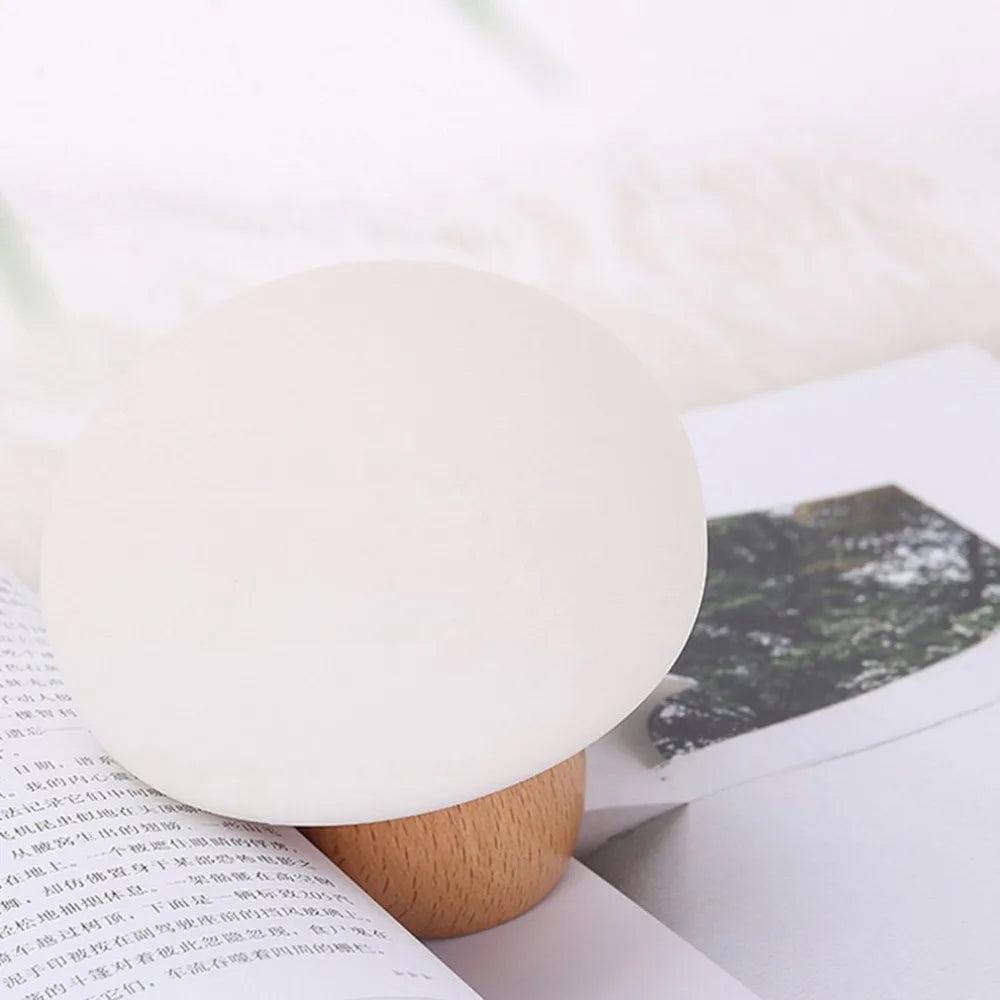 Lampe champignon tactile, mini veilleuse LED magnétique USB, lampe d'ambiance, lampe de chevet douce pour bébé/enfant pour dormir