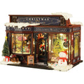 Nuevo kit en miniatura de "Navidad en el País de las Maravillas" DIY - Maqueta 3D de rincón de lectura hecha a mano, idea de regalo creativa para Navidad y Black Friday