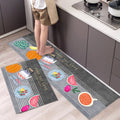 Alfombra de suelo de cocina VIKAMA, alfombra de entrada para sala de estar y dormitorio, decoración del hogar, alfombra larga pequeña para pasillo de lavadero