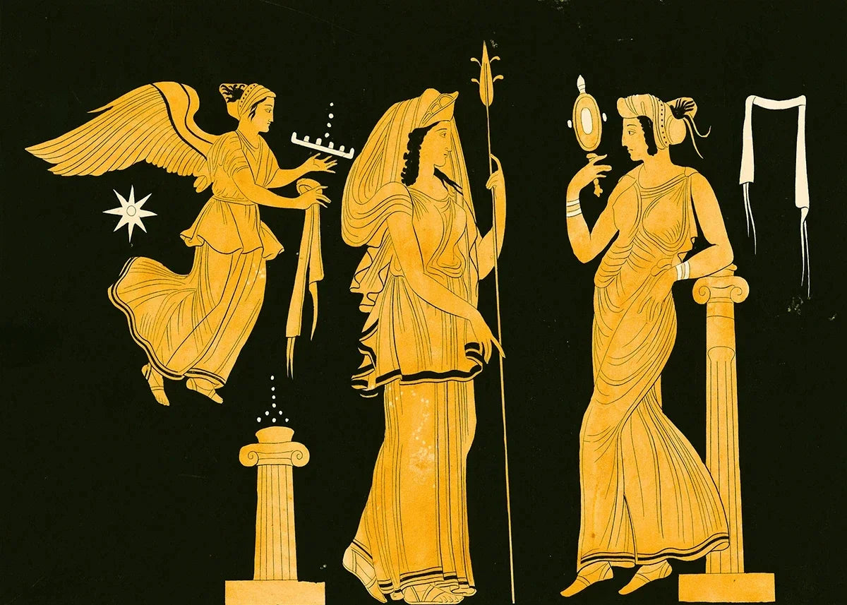 Classic Vintage Wall Art Like Ancient Greek Mythology, Ancient Life, HD Canvas Print Poster. Home Living Room Bedroom Decoration