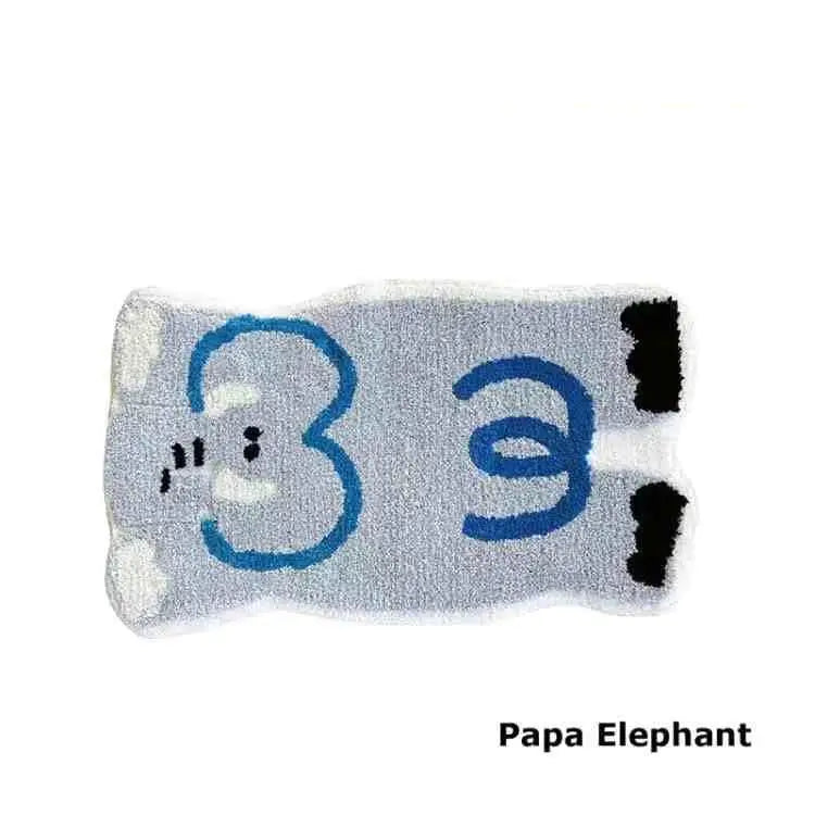 Alfombra de imitación de cachemira de animales de dibujos animados Vikama, suave y cómoda, manta para cama de dormitorio, regalo de inauguración de la casa para niños, decoración del hogar